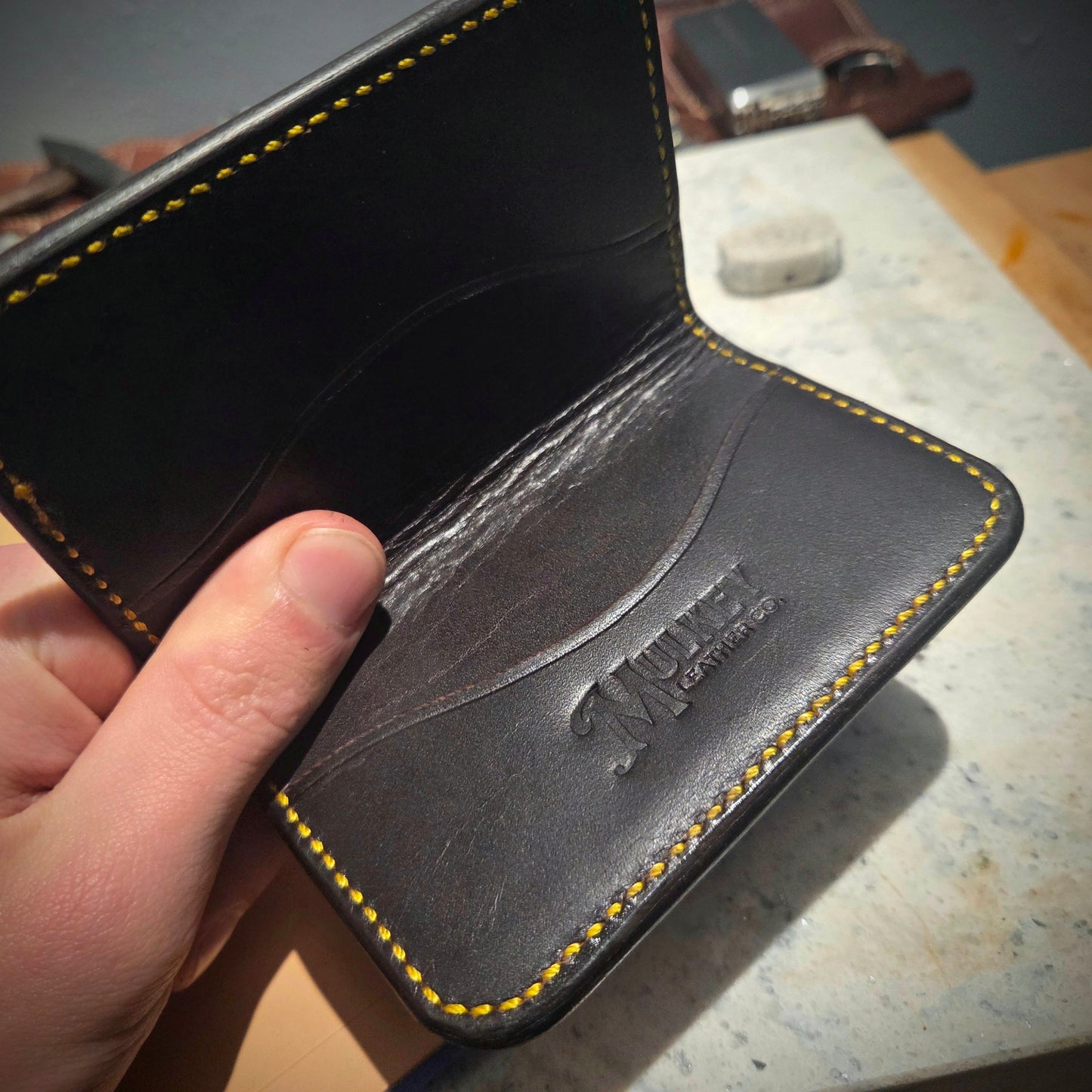 Basket Stamped 4 Pocket Wallet (*Limited Run)