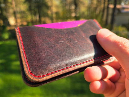4 Pocket Wallet - Chocolate Latigo