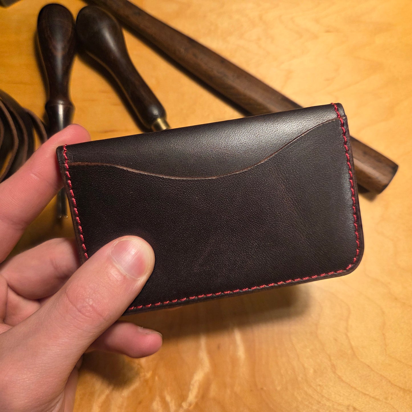 4 Pocket Wallet - Chocolate Latigo