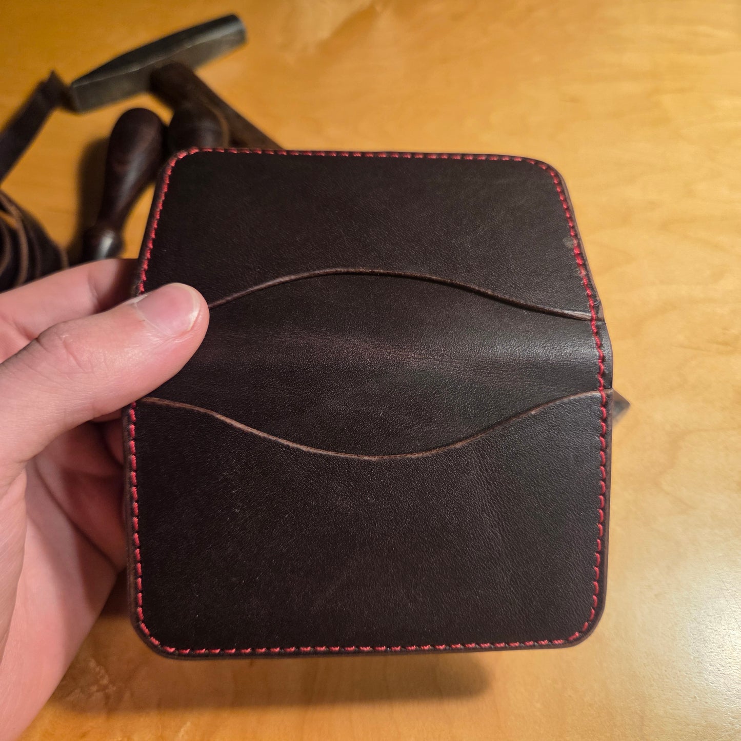 4 Pocket Wallet - Chocolate Latigo