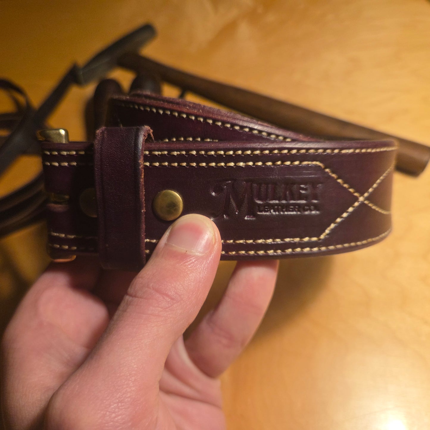 Gunslinger Stitch Belt - 1.5"