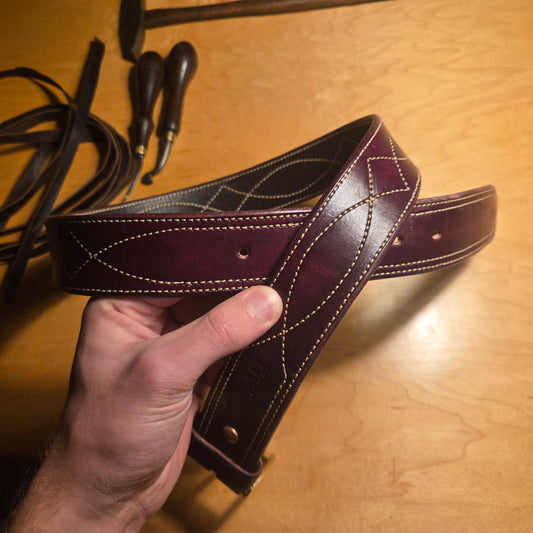 Gunslinger Stitch Belt - 1.5"