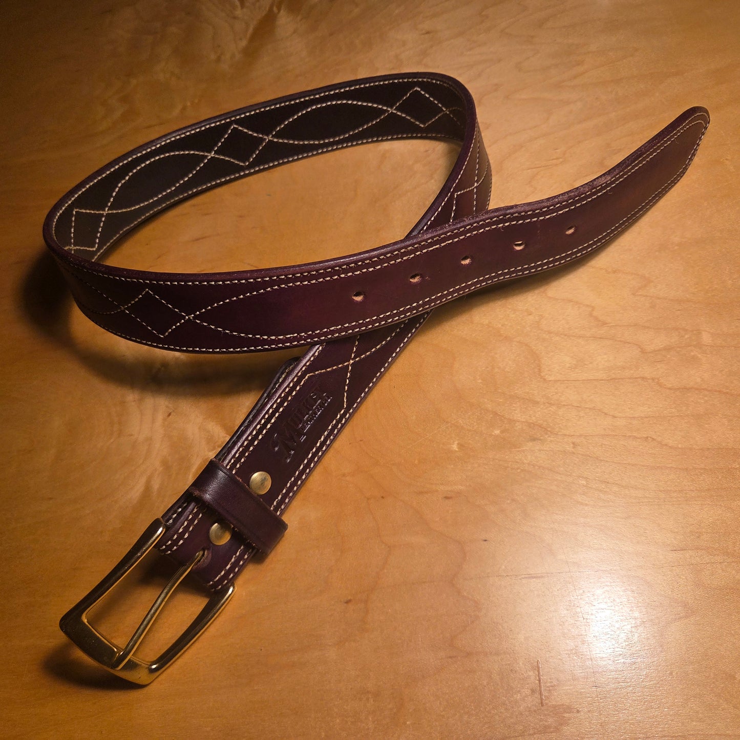 Gunslinger Stitch Belt - 1.5"