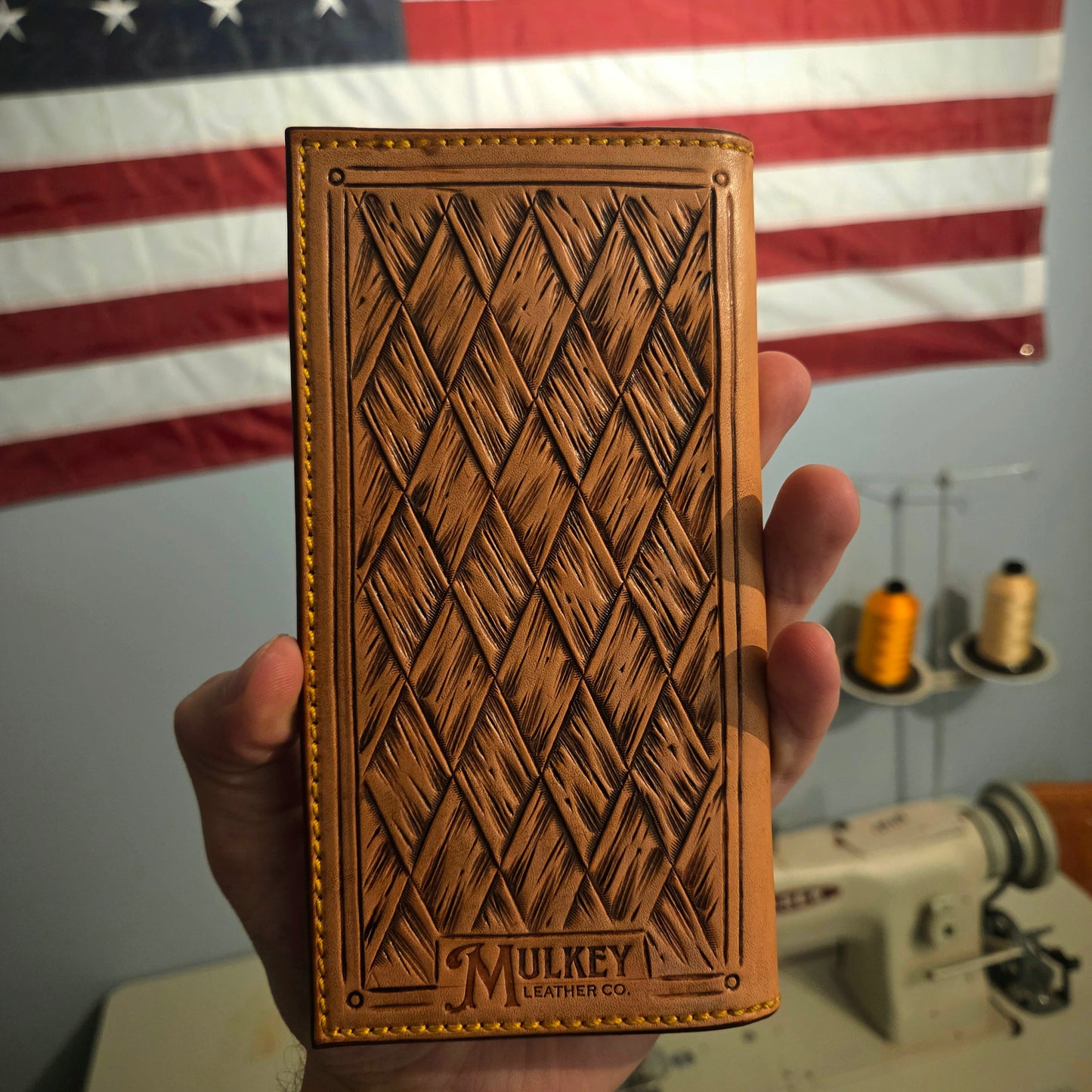 Tooled Roper Wallet