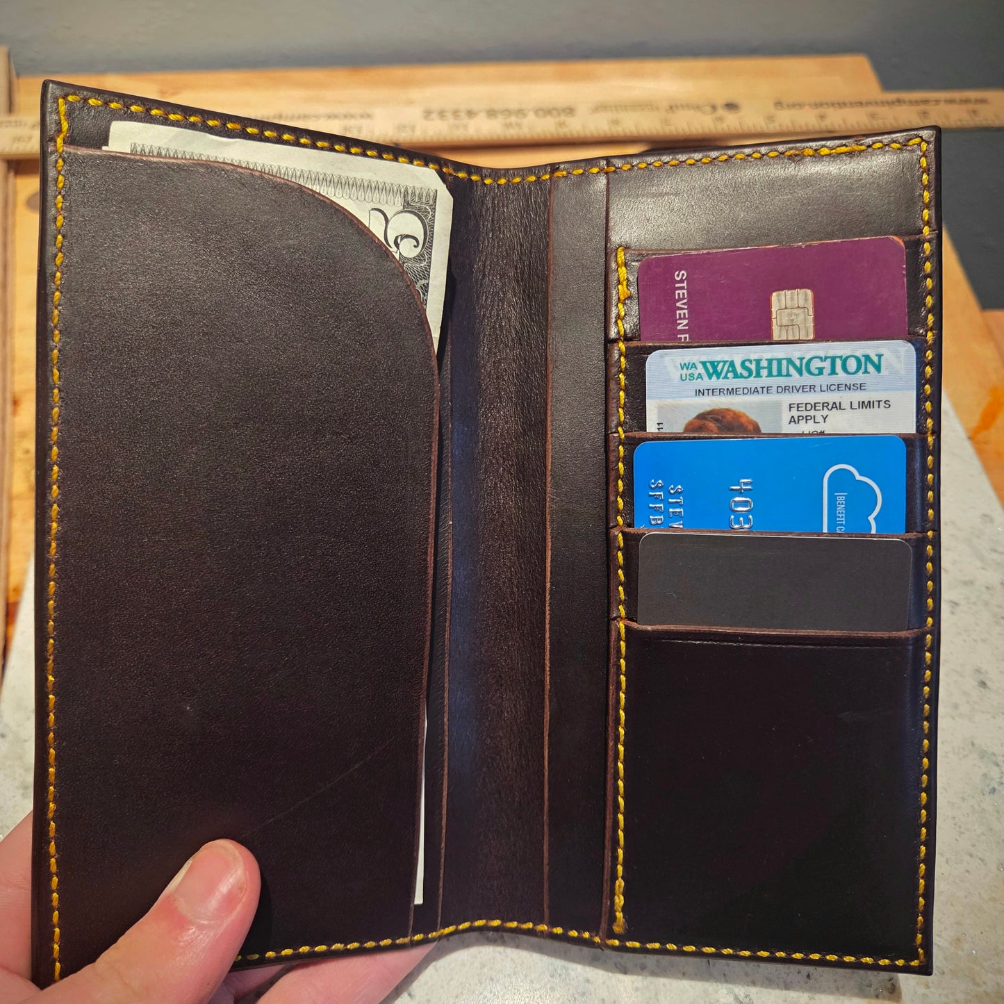 Tooled Roper Wallet