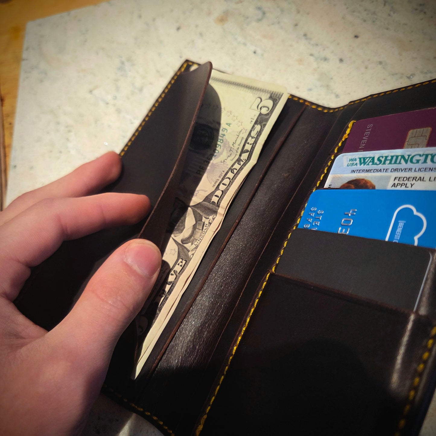 Tooled Roper Wallet