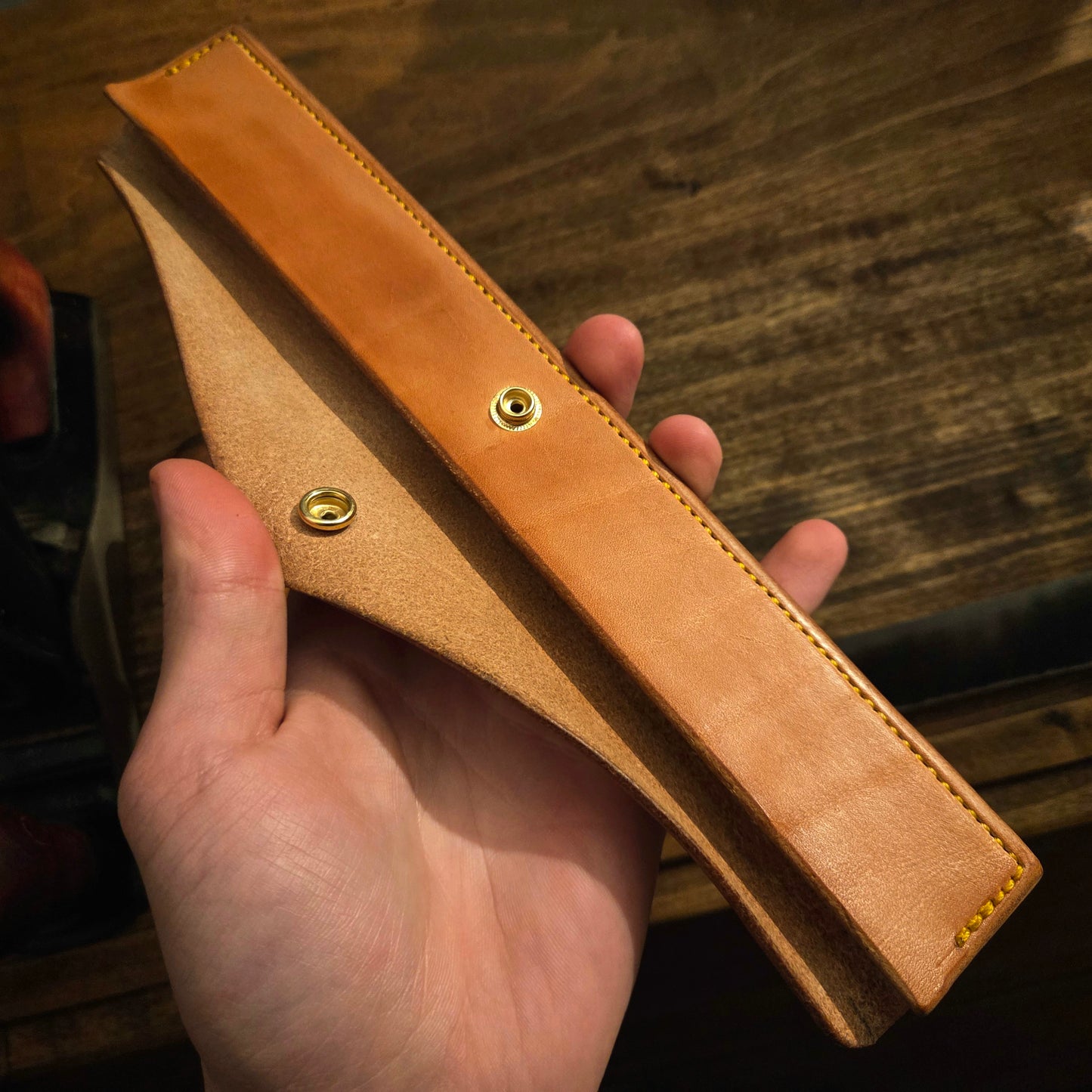 Draw Knife Sheath - 10" Straight Edge Blade