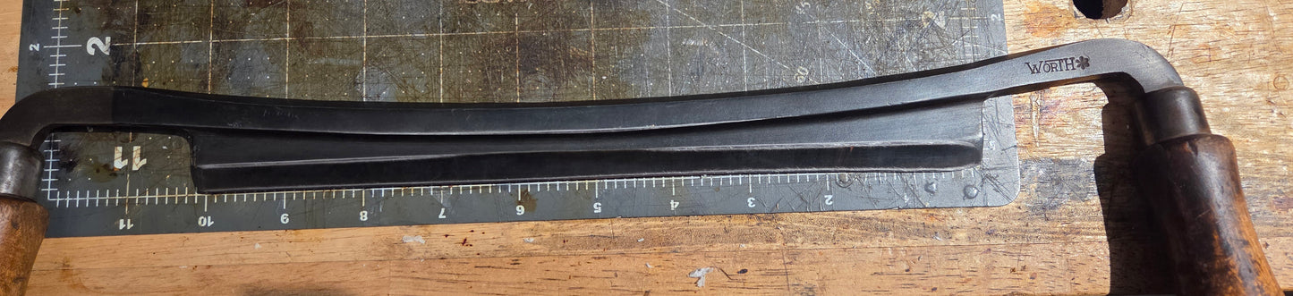 Draw Knife Sheath - 10" Straight Edge Blade
