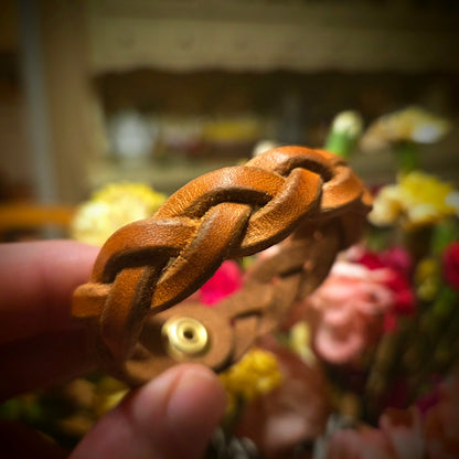 Women's Braided Leather Bracelet
